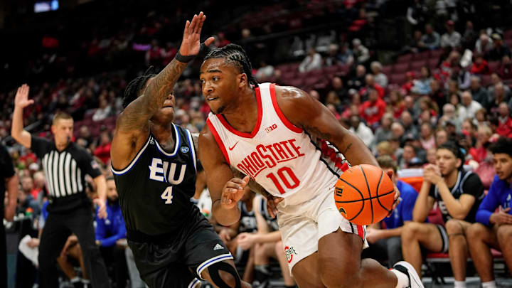 The Ohio State basketball team has a tough first game against San Diego State. Mandatory Credit: Adam Cairns-The Columbus DispatchBasketball Eastern Illinois At Ohio State