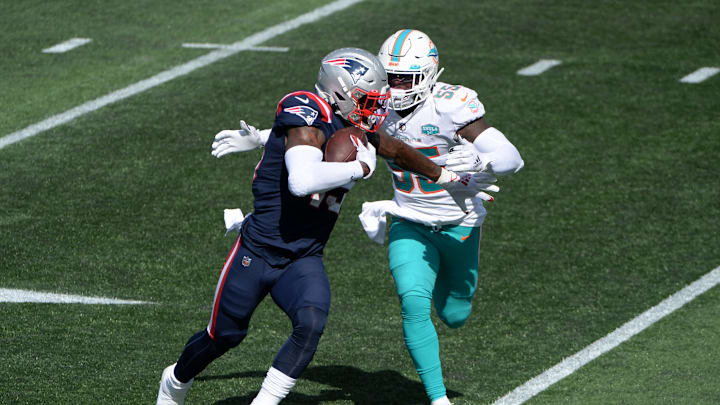 New England Patriots N’Keal Harry (Photo by Kathryn Riley/Getty Images)