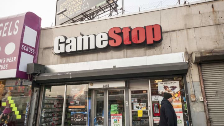 A GameStop in the Fordham Road shopping district in the Bronx in New York on Thursday, January 7, 2016. (�� Richard B. Levine) (Photo by Richard Levine/Corbis via Getty Images)