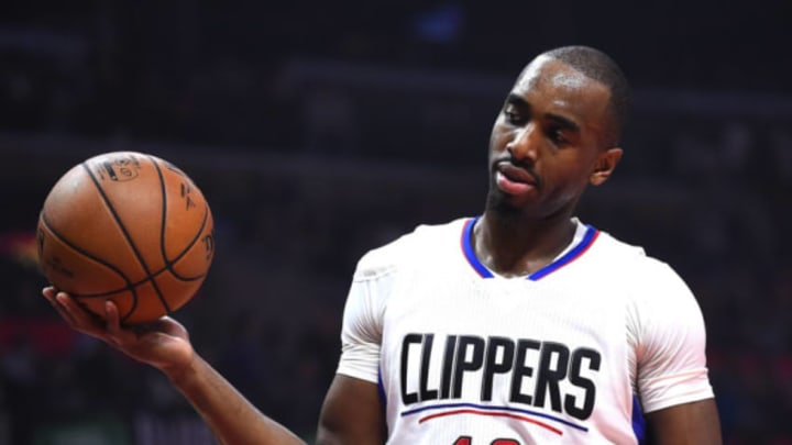 LOS ANGELES, CA – JANUARY 11: Luc Mbah a Moute #12 of the Los Angeles Clippers during the game at Staples Center on January 11, 2017 in Los Angeles, California. NOTE TO USER: User expressly acknowledges and agrees that, by downloading and or using this photograph, User is consenting to the terms and conditions of the Getty Images License Agreement (Photo by Jayne Kamin-Oncea/Getty Images)