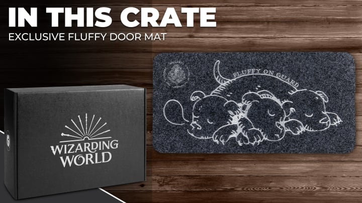 Fluffy Doormat. Photo courtesy of Loot Crate.