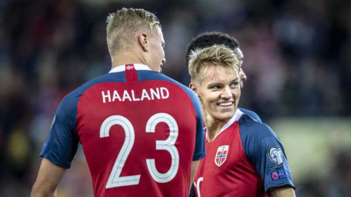 Erling Braut Haaland, Martin Odegaard