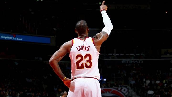WASHINGTON, DC -  NOVEMBER 3: LeBron James