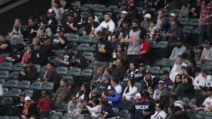 Fans brawl in stands during Chicago White Sox-Texas Rangers game