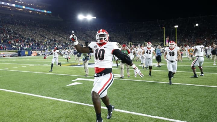 SOUTH BEND, IN - SEPTEMBER 09: Malik Herring