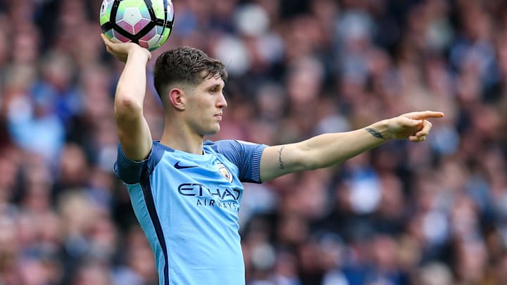 MANCHESTER, ENGLAND – OCTOBER 23: John Stones of Manchester City during the Premier League match between Manchester City and Southampton at Etihad Stadium on October 23, 2016 in Manchester, England. (Photo by Robbie Jay Barratt – AMA/Getty Images)