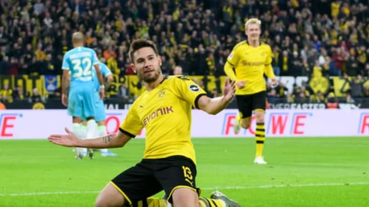 Raphael Guerreiro scored for Borussia Dortmund in the reverse fixture (Photo by TF-Images/Getty Images)