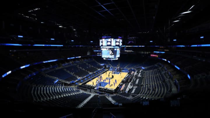 The Orlando Magic returned to the Amway Center, playing in front of a small crowd that TV does not quite capture in its weirdness. Mandatory Credit: Kim Klement-USA TODAY Sports