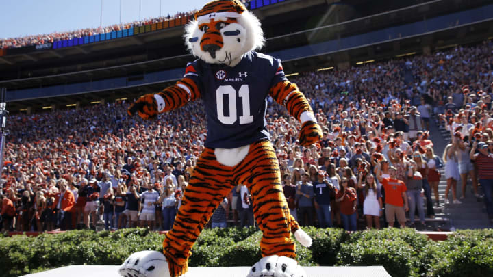 Auburn Tigers mascot Aubie the Tiger (Photo by Joe Robbins/Getty Images)
