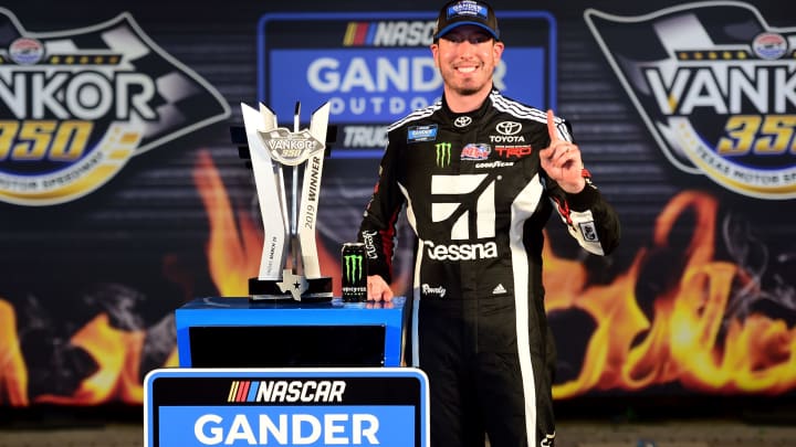 FORT WORTH, TX – MARCH 29: Kyle Busch, driver of the #51 Cessna Toyota (Photo by Jared C. Tilton/Getty Images)