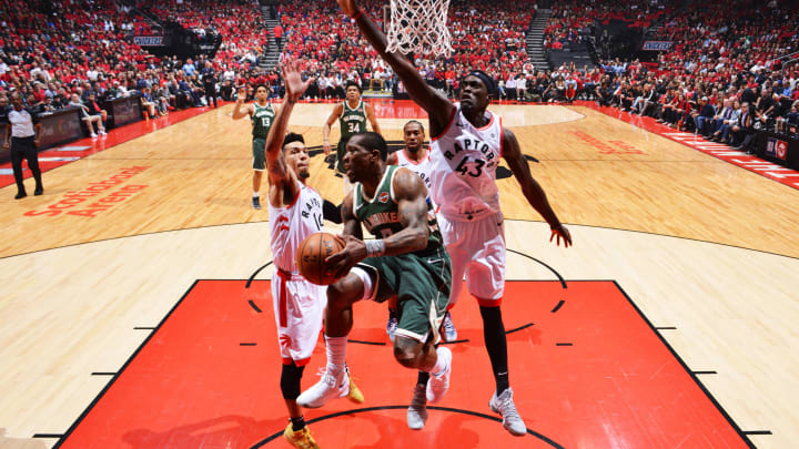 TORONTO, CANADA – MAY 19: (Photo by Jesse D. Garrabrant/NBAE via Getty Images)