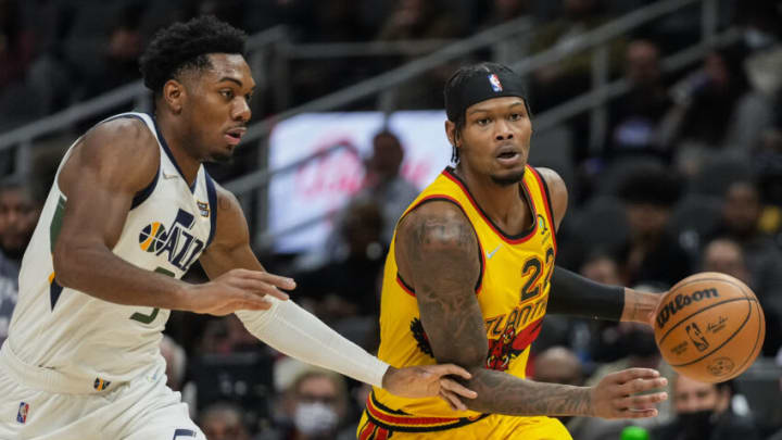 Atlanta Hawks.. Mandatory Credit: Dale Zanine-USA TODAY Sports