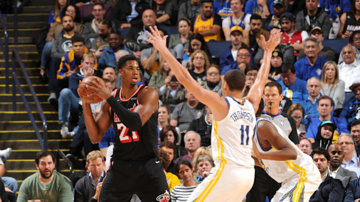 OAKLAND, CA - NOVEMBER 6: Hassan Whiteside
