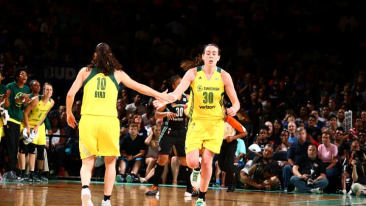 NEW YORK, NY - JULY 6: Breanna Stewart