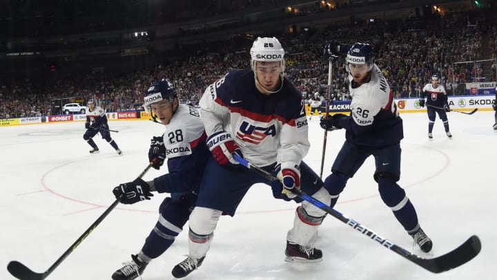 Kevin Hayes, United States (Photo credit should read PATRIK STOLLARZ/AFP via Getty Images)