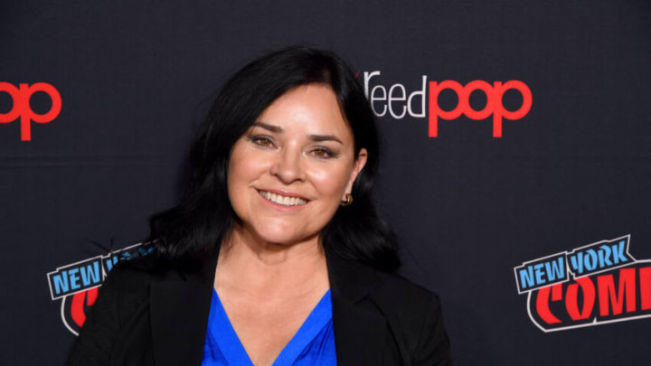 NEW YORK, NEW YORK - OCTOBER 05: Diana Gabaldon attends STARZ "Outlander" at NYCC 2019 on October 05, 2019 in New York City. (Photo by Michael Kovac/Getty Images for STARZ)