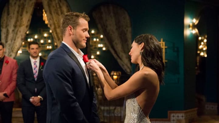 THE BACHELORETTE - "Episode 1401" - Fan favorite Becca Kufrin captured AmericaÕs heart when she found herself at the center of one of the most gut-wrenching Bachelor breakups of all time. Now the Minnesota girl next door returns for a second shot at love and gets to hand out the roses, searching for her happily-ever-after in the 14th edition of ABCÕs hit series ÒThe Bachelorette,Ó premiering MONDAY, MAY 28 (8:00-10:01 p.m. EDT), on The ABC Television Network. (ABC/Paul Hebert)COLTON, BECCA KUFRIN