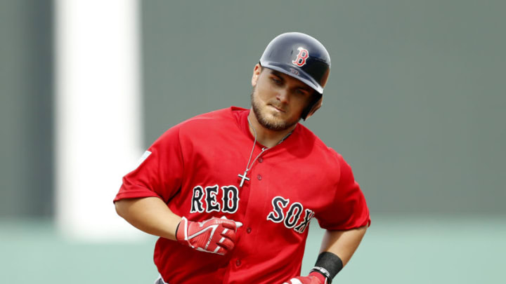 FORT MYERS, FLORIDA - FEBRUARY 27: Michael Chavis #65 of the Boston Red Sox rounds the bases after hitting a three-run home run in the fourth inning against the Baltimore Orioles during the Grapefruit League spring training game at JetBlue Park at Fenway South on February 27, 2019 in Fort Myers, Florida. (Photo by Michael Reaves/Getty Images)