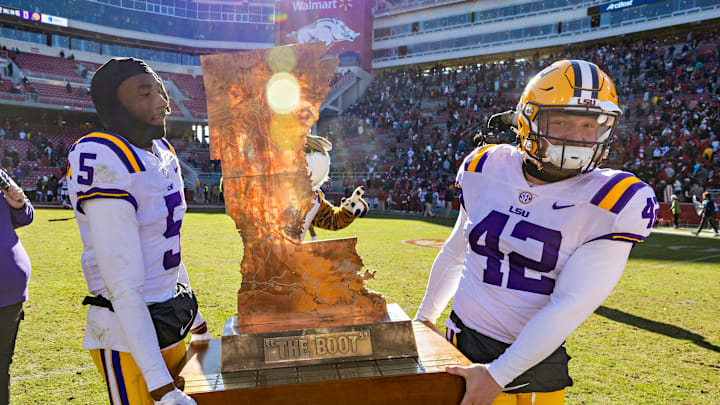 Jay Ward, Lane Blue, LSU Tigers