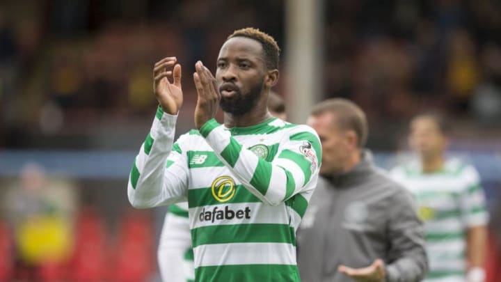 Celtic's Moussa Dembele during the Betfed Cup Second Round match at the Energy Check Stadium at Firhill, Glasgow. (Photo by Jeff Holmes/PA Images via Getty Images)
