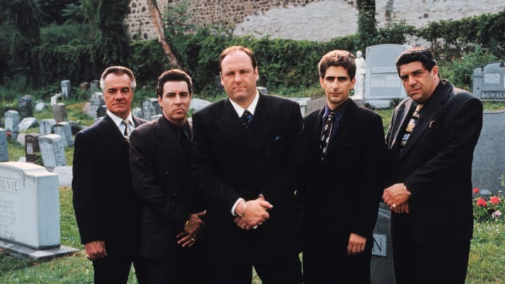 The Sopranos / Anthony Neste for HBOPictured: Tony Sirico, Steve Van Zandt, James Gandolfini, Michael Imperioli and Vincent Pastore.