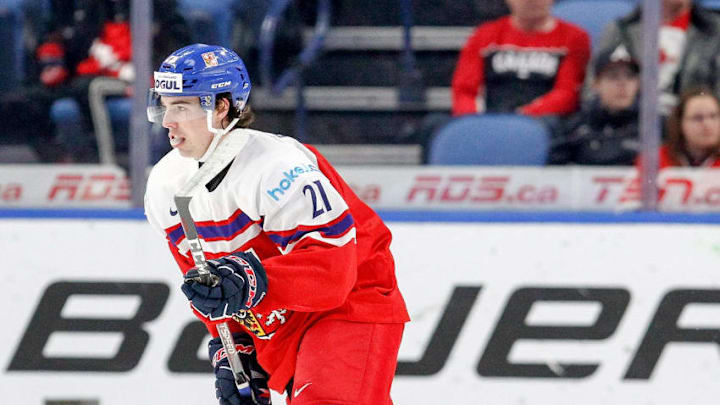 BUFFALO, NY - JANUARY 02: Filip Chytil