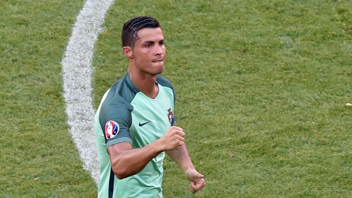 Portugal, Cristiano Ronaldo (Photo credit should read JEAN-PHILIPPE KSIAZEK/AFP via Getty Images)