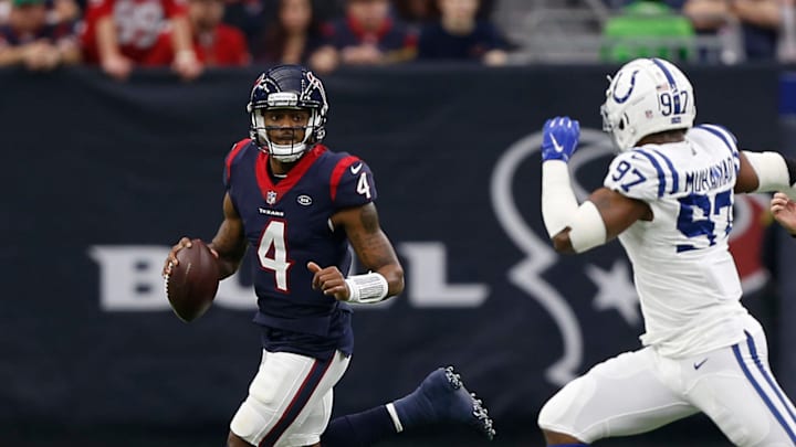 Houston Texans QB Deshaun Watson (Photo by Bob Levey/Getty Images)