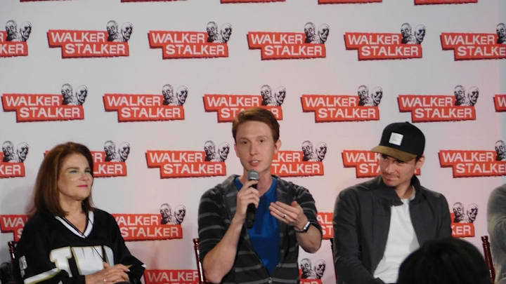 Tovah Feldshuh, Jordan Woods-Robinson, and Daniel Bonjour at Walker Stalker Con Nashville Photo Credit: Carter Phillipps