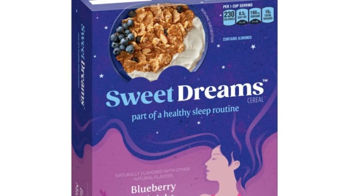 Sweet Dreams Cereals. Image courtesy Post Consumer Brands