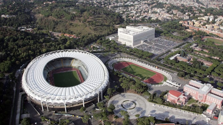 The breathtaking Stadio Olimpico in Rome