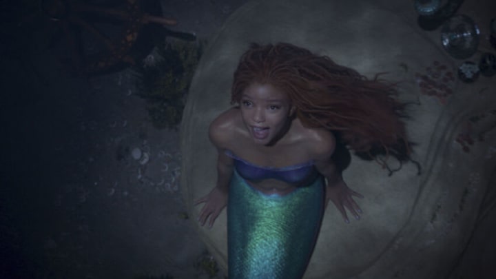 Halle Bailey as Ariel in Disney's live-action THE LITTLE MERMAID. Photo courtesy of Disney. © 2022 Disney Enterprises, Inc. All Rights Reserved.