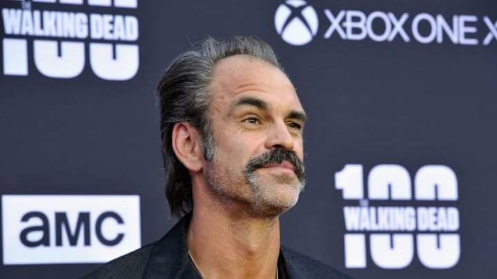 LOS ANGELES, CA - OCTOBER 22: Actor Steven Ogg attends AMC's celebration of the 100th episode of 'The Walking Dead' at The Greek Theatre on October 22, 2017 in Los Angeles, California. (Photo by Michael Tullberg/Getty Images)
