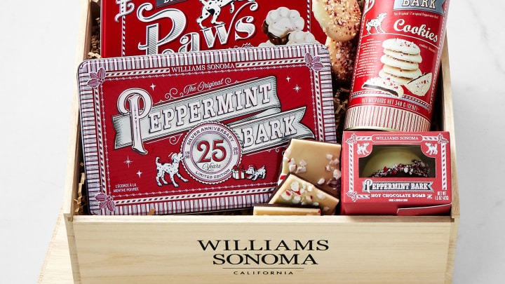 Williams Sonoma Peppermint Bark celebrates 25 years