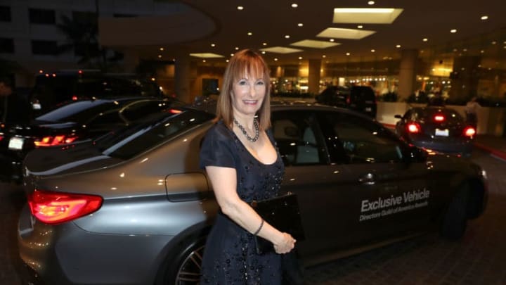 BEVERLY HILLS, CA - FEBRUARY 04: Producer Gale Anne Hurd arrives in a BMW to the 69th Annual Directors Guild of America Awards at The Beverly Hilton Hotel on February 4, 2017 in Beverly Hills, California. (Photo by Jonathan Leibson/Getty Images for BMW)