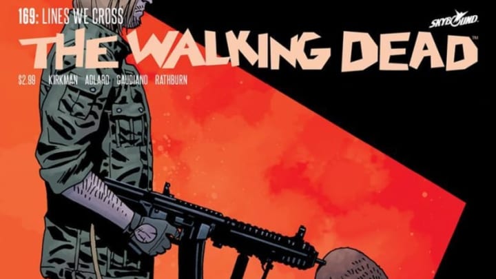 The Walking Dead #169 comic book cover - Image Comics and Skybound