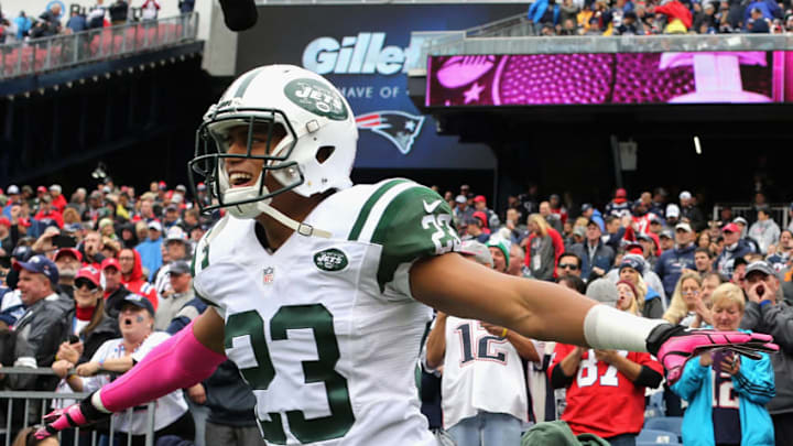 FOXBORO, MA - OCTOBER 25: Dexter McDougle