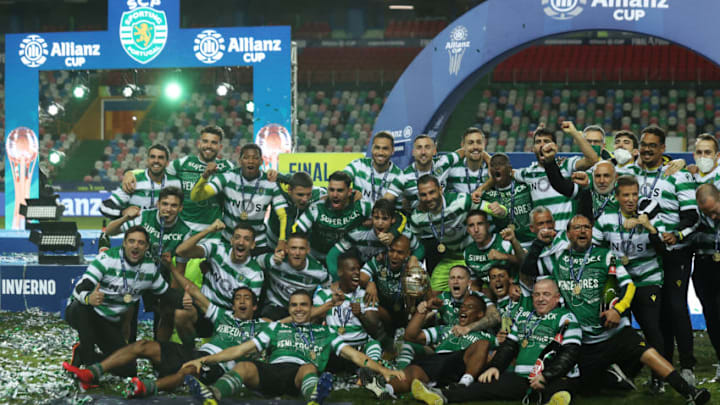 Sporting CP. (Photo by Carlos Rodrigues/Getty Images)