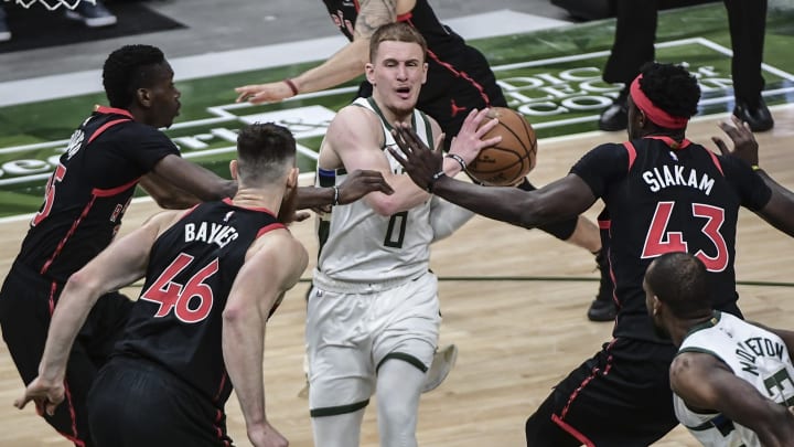 Feb 16, 2021; Milwaukee, Wisconsin, USA (Benny Sieu-USA TODAY Sports)