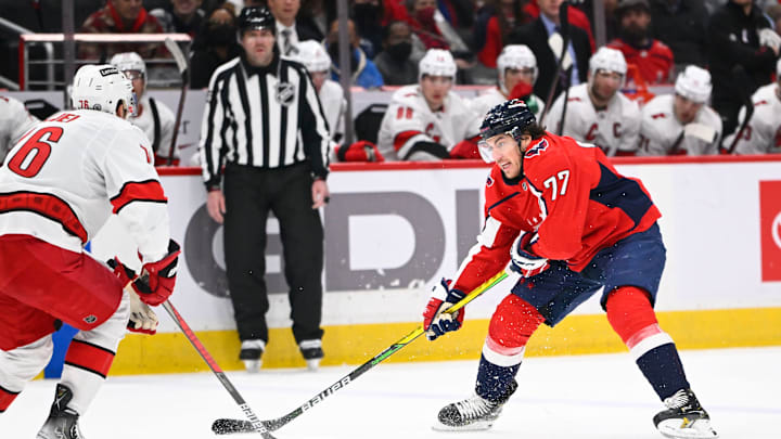 T.J. Oshie, Washington Capitals Mandatory Credit: Brad Mills-USA TODAY Sports