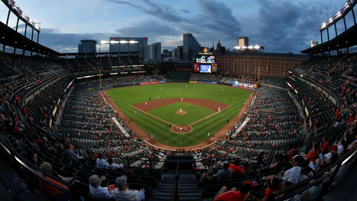 BALTIMORE, MARYLAND – MAY 29: A general view during the Baltimore Orioles and Detroit Tigers game at Oriole Park at Camden Yards on May 29, 2019 in Baltimore, Maryland. (Photo by Rob Carr/Getty Images)