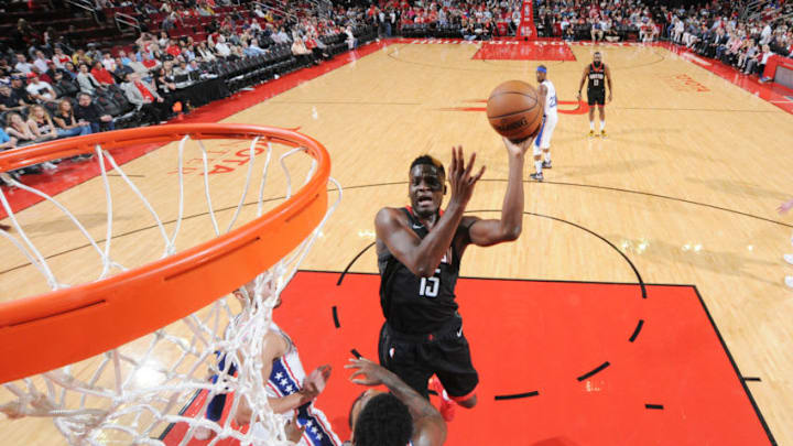 Houston Rockets Clint Capela. Copyright 2019 NBAE (Photo by Bill Baptist/NBAE via Getty Images)