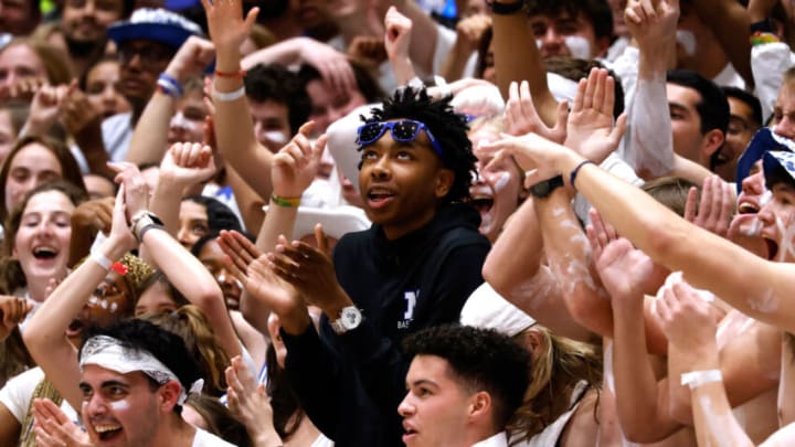 Duke basketball recruiting target Isaiah Evans (Photo by Lance King/Getty Images)