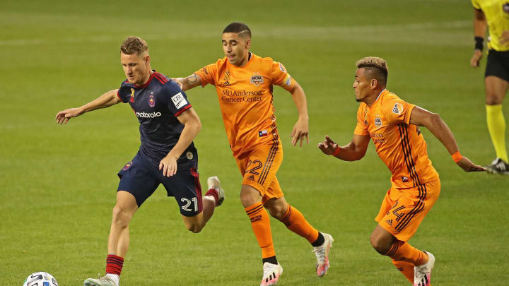 MLS Power Rankings: Chicago Fire & Houston Dynamo (Photo by Jonathan Daniel/Getty Images)