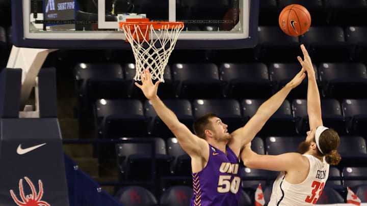 Grant Golden Missouri Valley Basketball Northern Iowa Panthers Austin Phyfe Geoff Burke-USA TODAY Sports