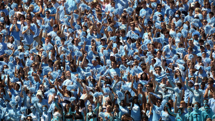 CHAPEL HILL, NC – SEPTEMBER 18: Fans watch on during the Georgia Tech Yellow Jackets versus North Carolina Tar Heels at Kenan Stadium on September 18, 2010 in Chapel Hill, North Carolina. (Photo by Streeter Lecka/Getty Images)