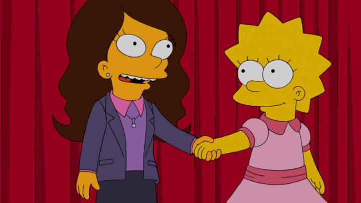 THE SIMPSONS: Lisa finally makes a new best friend, Isabel Gutierrez (guest voice Eva Longoria), only to discover that she is a Republican and also her opponent in the second grade class representative election in the all-new "The Kid is All Right" episode of THE SIMPSONS airing Sunday, Nov. 24 (8:00-8:30 PM ET/PT) on FOX.Ê THE SIMPSONS ª and © 2013 TCFFC ALL RIGHTS RESERVED.