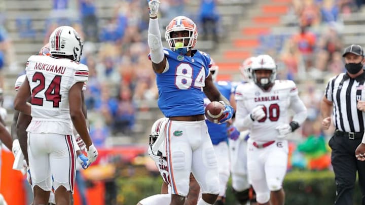 Kyle Pitts, Florida football [Brad McClenny/The Gainesville Sun]Flgai 100320 Ufvs Scarolina Fb Game08