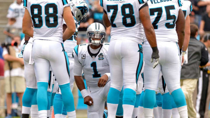 CHARLOTTE, NC - SEPTEMBER 14: Cam Newton