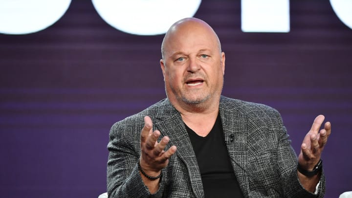 PASADENA, CALIFORNIA – JANUARY 14: Michael Chiklis of “Coyote” speaks during the Paramount Network segment of the 2020 Winter TCA Press Tour at The Langham Huntington, Pasadena on January 14, 2020 in Pasadena, California. (Photo by Amy Sussman/Getty Images)